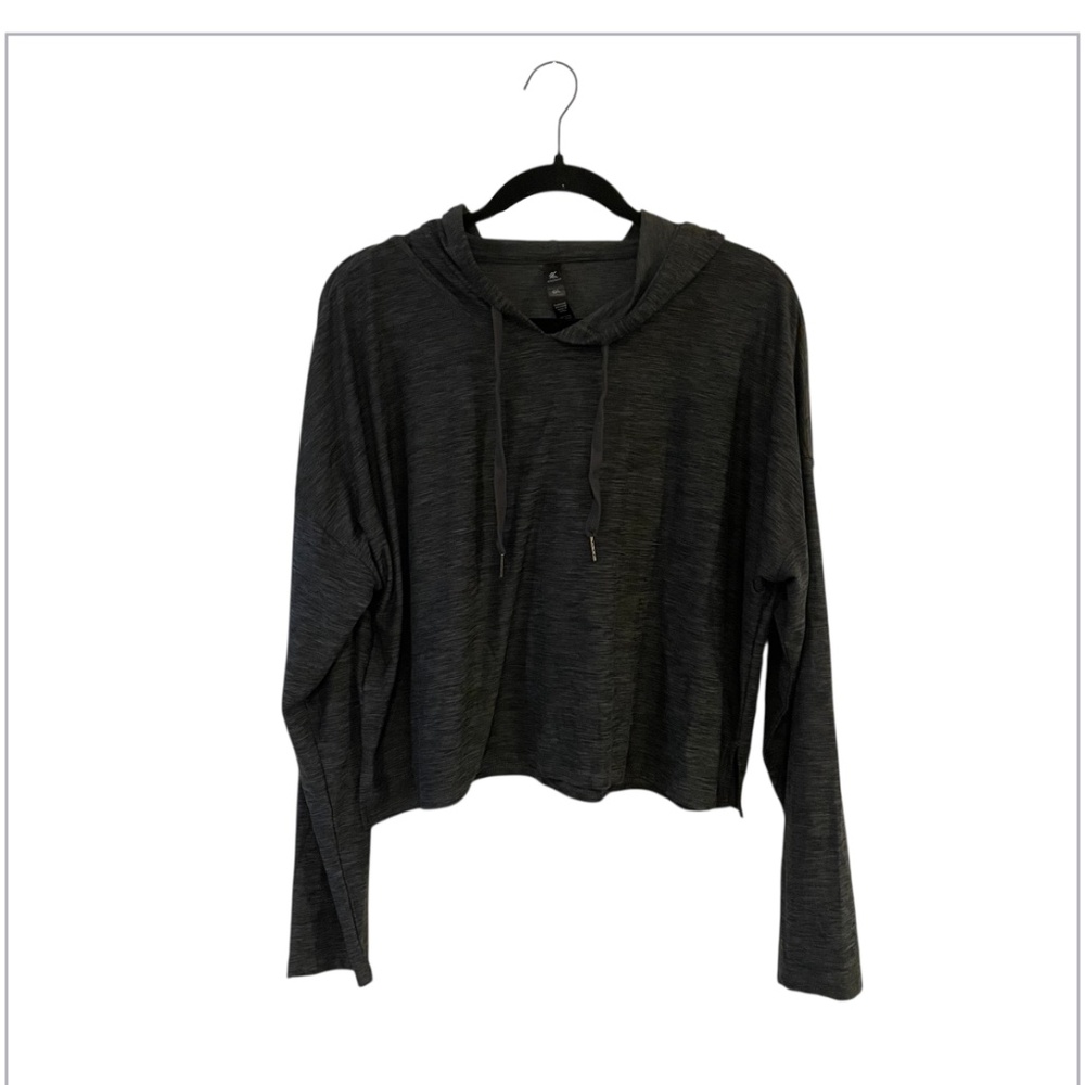 Kyodan Gray Hoodie Pullover Sweatshirt Women’s Aize Size L